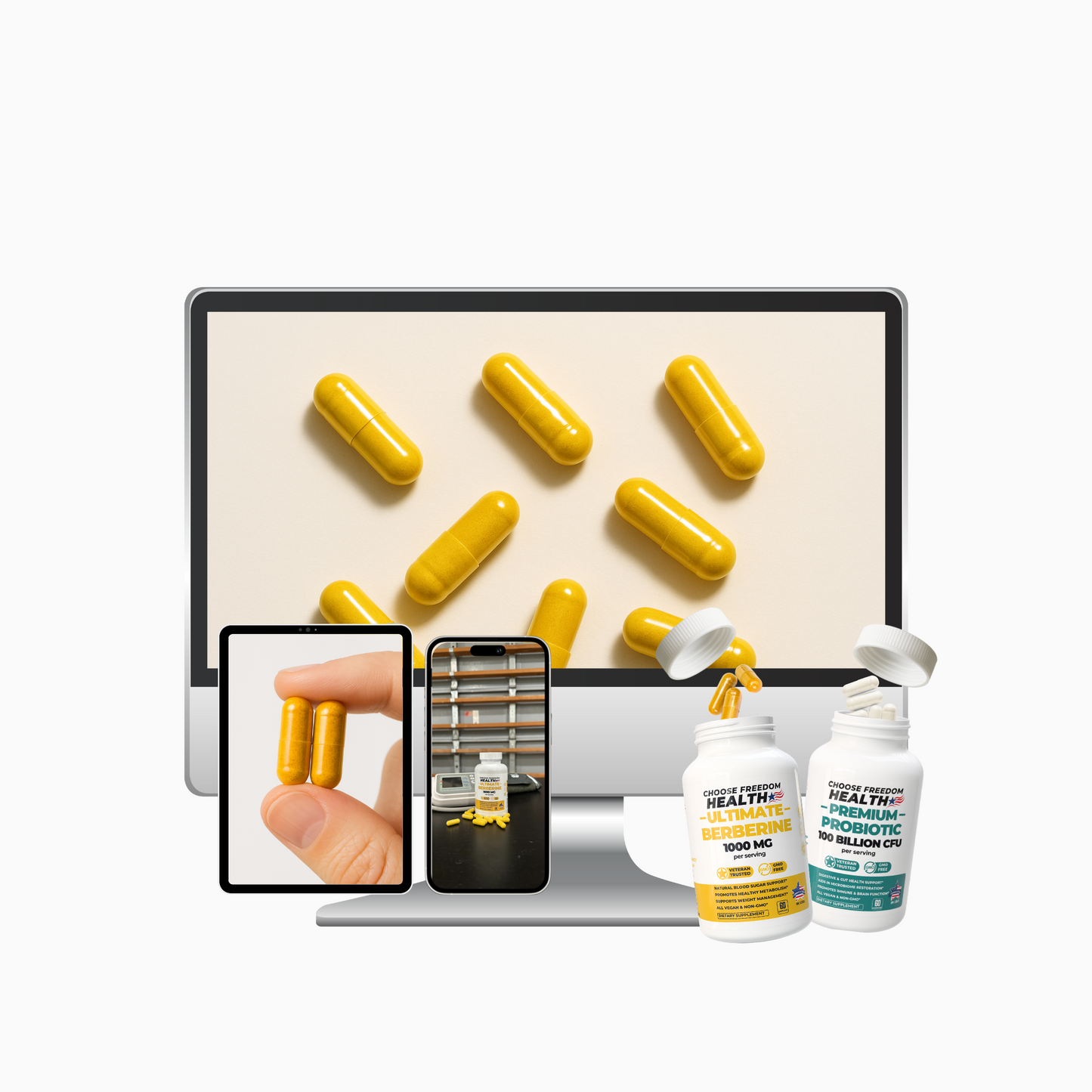 Berberine + Probiotic FREE New Customers Only