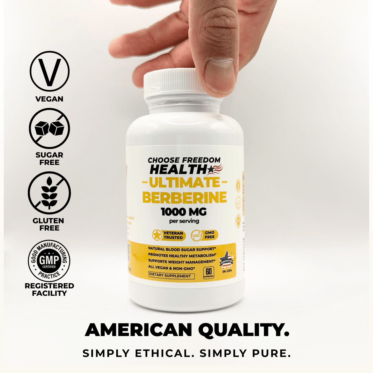 Berberine + Probiotic FREE New Customers Only