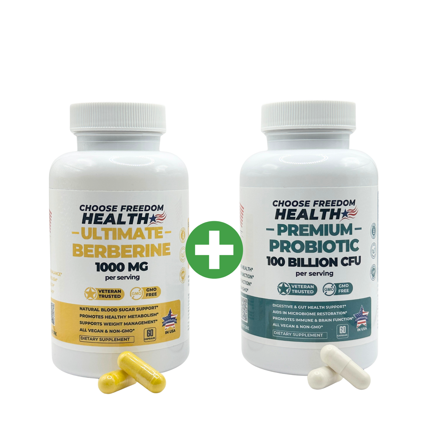 Berberine + Probiotic FREE New Customers Only