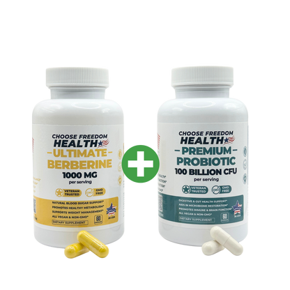 Berberine + Probiotic FREE New Customers Only