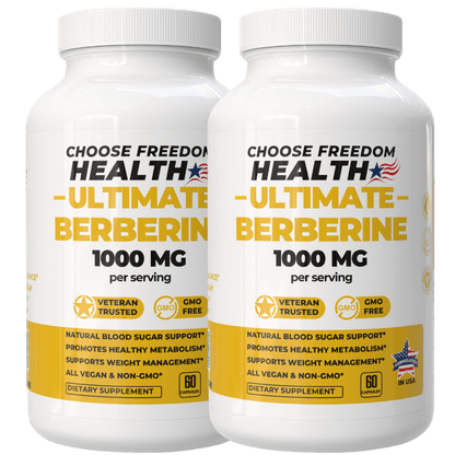 Pure Berberine HCL 1000mg Bundle