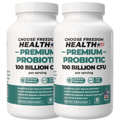 Probiotic 100B CFU Daily Gut Balance & Wellness Support